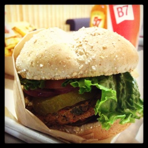 Burger 7's Vegan Burger